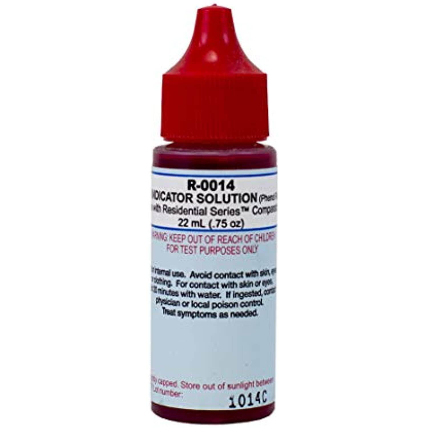 Taylor R-0014 Swimming Pool Test Kit Reagent #14 .75 Oz pH Indicator Phenol Red - Getlegitdeals