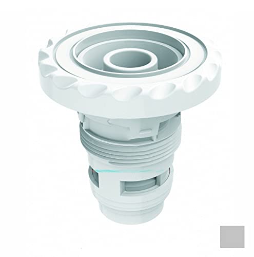 AquaStar AquaThunder ATB103 Spa Jet Barrel with Adjustable Eyeball - LIGHT GRAY