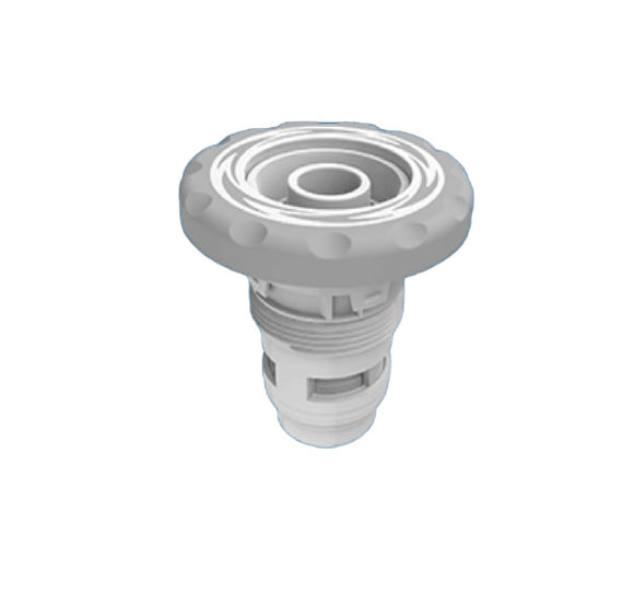AquaStar AquaThunder ATB103 Spa Jet Barrel with Adjustable Eyeball - LIGHT GRAY