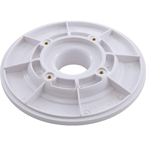 AquaStar 615T101 6" Sumpless Bulkhead 1.5" MPT Wall Fitting - White
