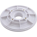 AquaStar 615T101 6" Sumpless Bulkhead 1.5" MPT Wall Fitting - White-2