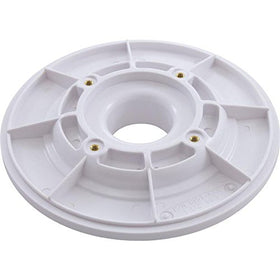 AquaStar 615T101 6" Sumpless Bulkhead 1.5" MPT Wall Fitting - White - 0
