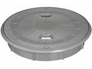AquaStar SKRT103 Round Skimmer Lid and Collar - Light Gray-2