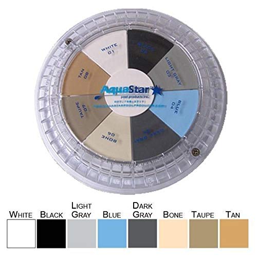 AquaStar 32in. Channel Drain Flat Grate Anti-Entrapment Suction Outlet Cover with Frame White 32CDFLFR101