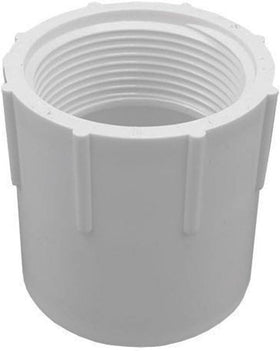 Replacement Slip x FIPT Female Adapter for Schedule 40 PVC Pipe, 1/1/4 inch, Connects Slip and Threaded Pipes 1.25 replaces 435-012 435012 - Getlegitdeals