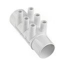 Waterway 672-7150B 2" Slip x 2" Spigot 6-Port Smart Plumb Manifold - Getlegitdeals