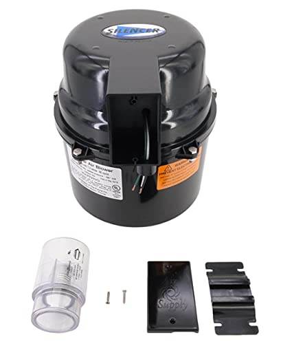 Air Supply 6315141 1.5HP 120V 7.3A Silencer Air Blower - Getlegitdeals