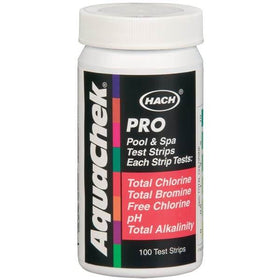 Aquachek Pro 5-Way Test Strips (100) Ct Pool Spa Hot Tub 511710 By Hach - Getlegitdeals