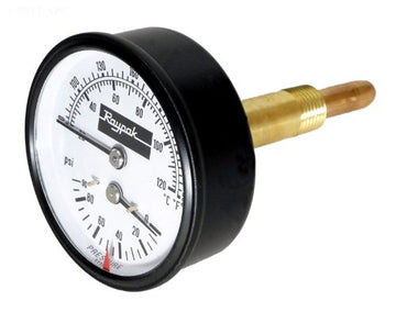 Raypak 007205F T&P Gauge70/250f 0/90#1/2"Btm