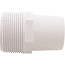 Custom Molded Products Combo Hose Adapter 1-1/2" Mip X 1-1/2" White-5