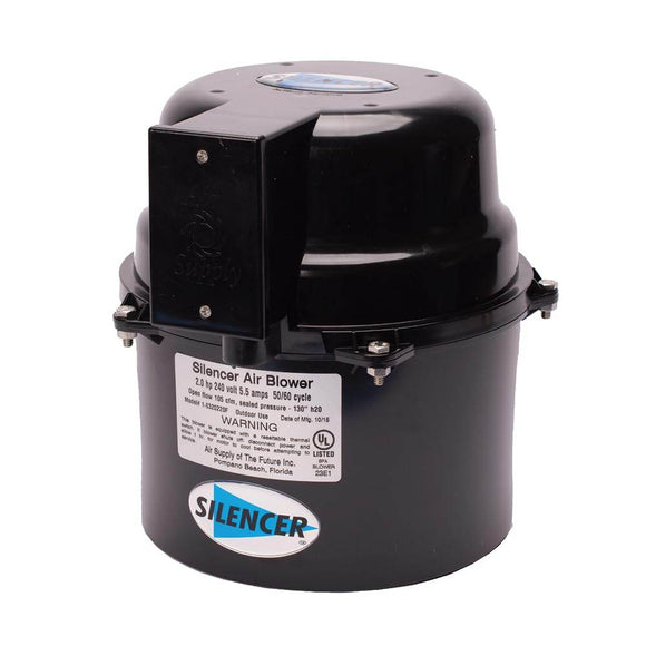 Air Supply Silencer Blower Motor 1.5HP 120V 7.0 AMPS - Getlegitdeals