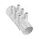 Waterway 672-7150B 2" Slip x 2" Spigot 6-Port Smart Plumb Manifold - Getlegitdeals