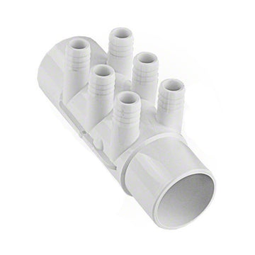 Waterway 672-7150B 2" Slip x 2" Spigot 6-Port Smart Plumb Manifold - Getlegitdeals
