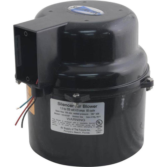 Air Supply Galaxy Pro 6315241 1.5HP 230V 4.5A Hardwire Blower - Getlegitdeals