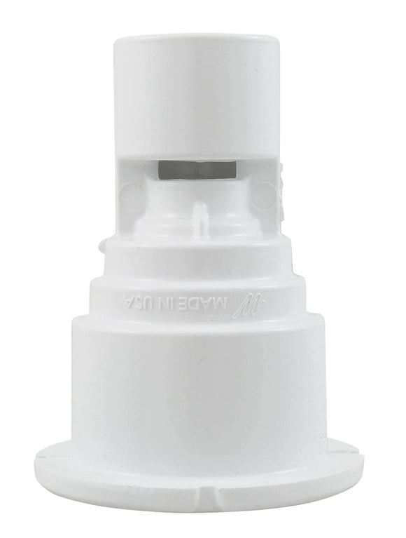 Waterway 215-1390 Built-in Poly Storm Gunite Thread-in Wall Fitting- White - Getlegitdeals