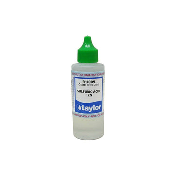 Taylor Technologies R-0009-C Sulfuric Acid .12N 2 OZ (Pack of 2) - 0
