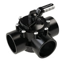 Discount Pool Mart Aquastar FlowStar 3-Way Diverter Valve with Rubber Handle - 2 Inch x 2.5 Inch | AV3W20C (1 Pack)-1