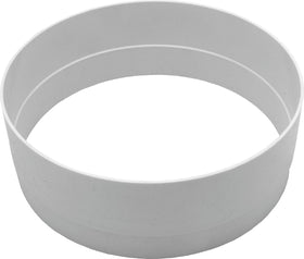 Aquastar Pool SEC101 3 in. Skimmer Extension Collar44; White