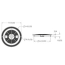 AquaStar Skimmer Lid, White-3