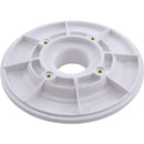 AquaStar 615T101 6" Sumpless Bulkhead 1.5" MPT Wall Fitting - White-1