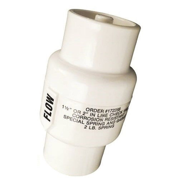 Rainbow R172288 1.5"/2.0" in Line Corrosion Resistant Check Valve - Getlegitdeals