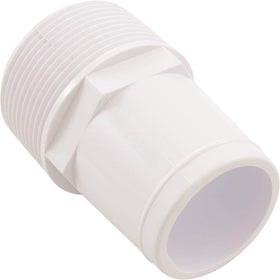 Custom Molded Products Combo Hose Adapter 1-1/2" Mip X 1-1/2" White