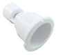 Waterway 215-1390 Built-in Poly Storm Gunite Thread-in Wall Fitting- White