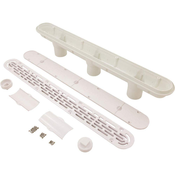 Aquastar 32CDFL101 Channel Drain with 3-Port Sump, 32-Inch