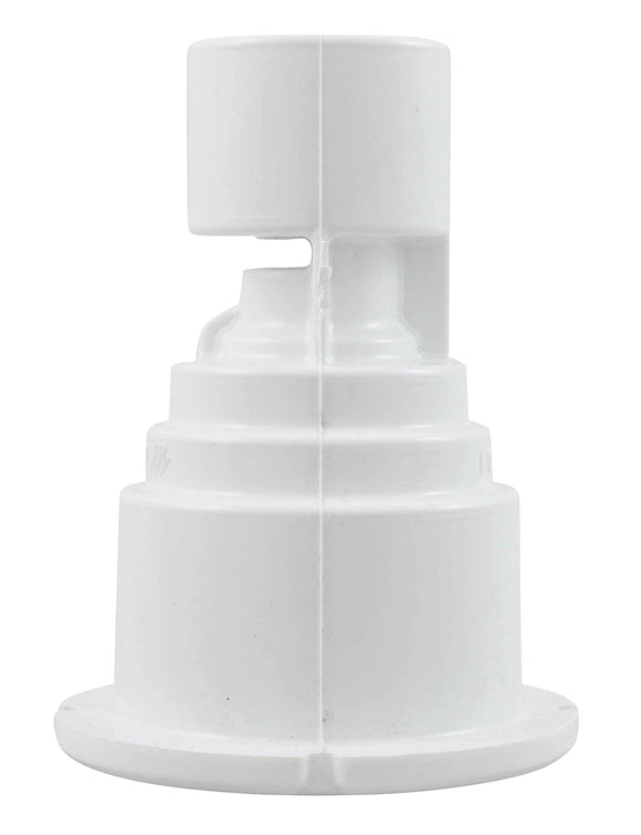 Waterway 215-1390 Built-in Poly Storm Gunite Thread-in Wall Fitting- White - Getlegitdeals
