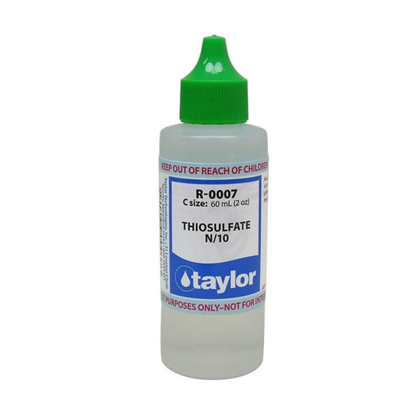 Taylor Technologies R-0007-C Thiosulfate No.7 N/10 2 OZ, Set of 2