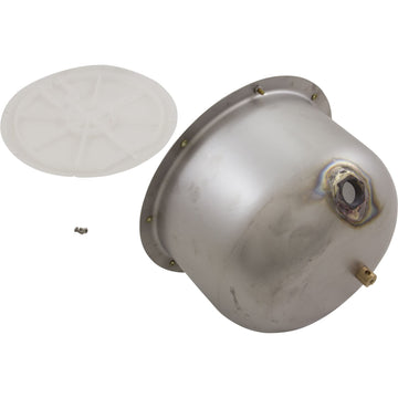 Pentair Amerlite 78210400 3/4-Inch Large Top Hub Stainless Steel Niches for Concrete Pool and Spa Light - 0