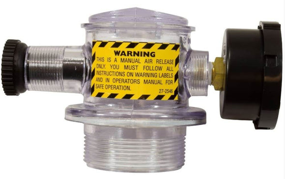 Pentair 273564Z Air Relief Assembly, Clear - Getlegitdeals