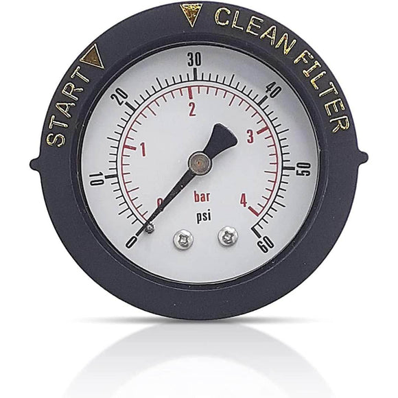 Replacement ECX2712B1 and 190059 Pressure Gauge Replacement Pentair and Hayward DE, Compatible with Hayward ProGrid DE Filter, SwimClear Filter and XStream Filters 190059 - Getlegitdeals