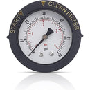 Replacement ECX2712B1 and 190059 Pressure Gauge Replacement Pentair and Hayward DE, Compatible with Hayward ProGrid DE Filter, SwimClear Filter and XStream Filters 190059-1