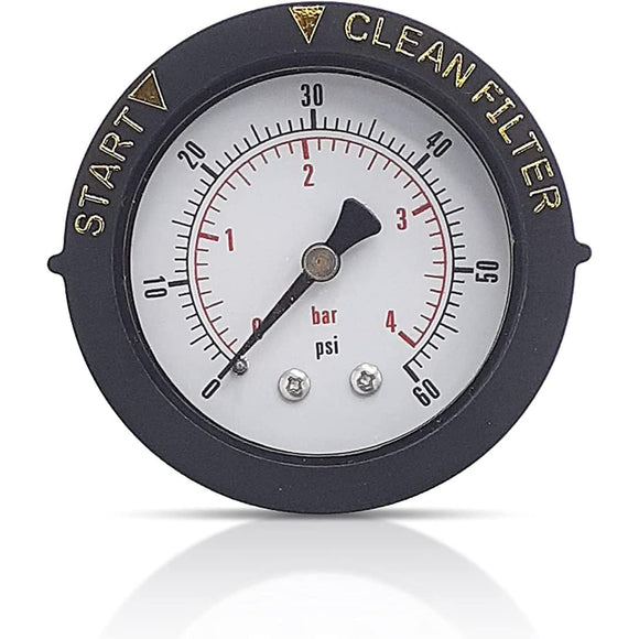 Replacement ECX2712B1 and 190059 Pressure Gauge Replacement Pentair and Hayward DE, Compatible with Hayward ProGrid DE Filter, SwimClear Filter and XStream Filters 190059