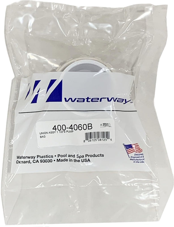 Waterway Pump or Filter Union w/Oring 400-4060B same as 400-4060