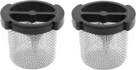Replacement - Pack of 2 6-504-00 Universal Wall Fitting and Quick Disconnect Filter Screen - Compatible with Zodiac Polaris 280 380 360 180 165 65 Pool Cleaners - Getlegitdeals