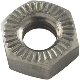 Pentair 98211400 Stainless Steel Serrated Hex Nut Replacement Pool/Spa Filter and Valve - 0