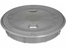 AquaStar SKRT103 Round Skimmer Lid and Collar - Light Gray-3