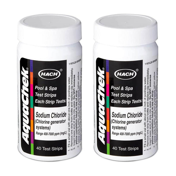 AquaChek 561161-02 Salt Value Pack Swimming Pool Test Strips, 2-Pack - Getlegitdeals