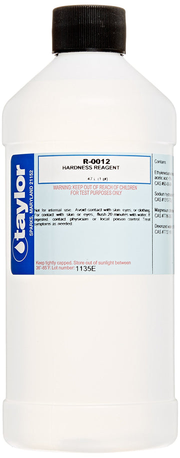 TAYLOR TECHNOLOGIES INC R-0012-E REAGENT HARDNESS 16 OZ