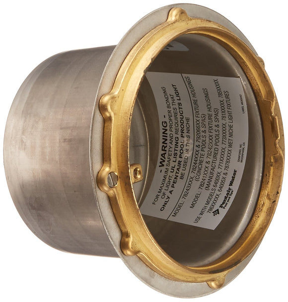 Pentair 78244200 3/4-Inch Rear Hub Replacement Small Stainless Steel Concrete Pool and Spa Niches