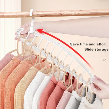 Rotating Folding Clothes Hanger - 0