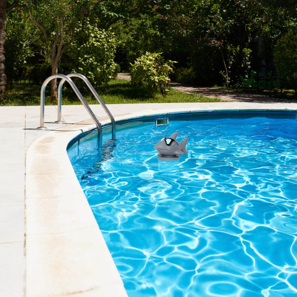 HYDROTOOLS BY SWIMLINE 87271 Shark Large Capacity Pool & Spa Chemical Dispenser | Compatible With Bromine & Chlorine Supports 1-3’’ Tablets | Adjustable For Customizable Flow Rate | Cost Effective - Getlegitdeals