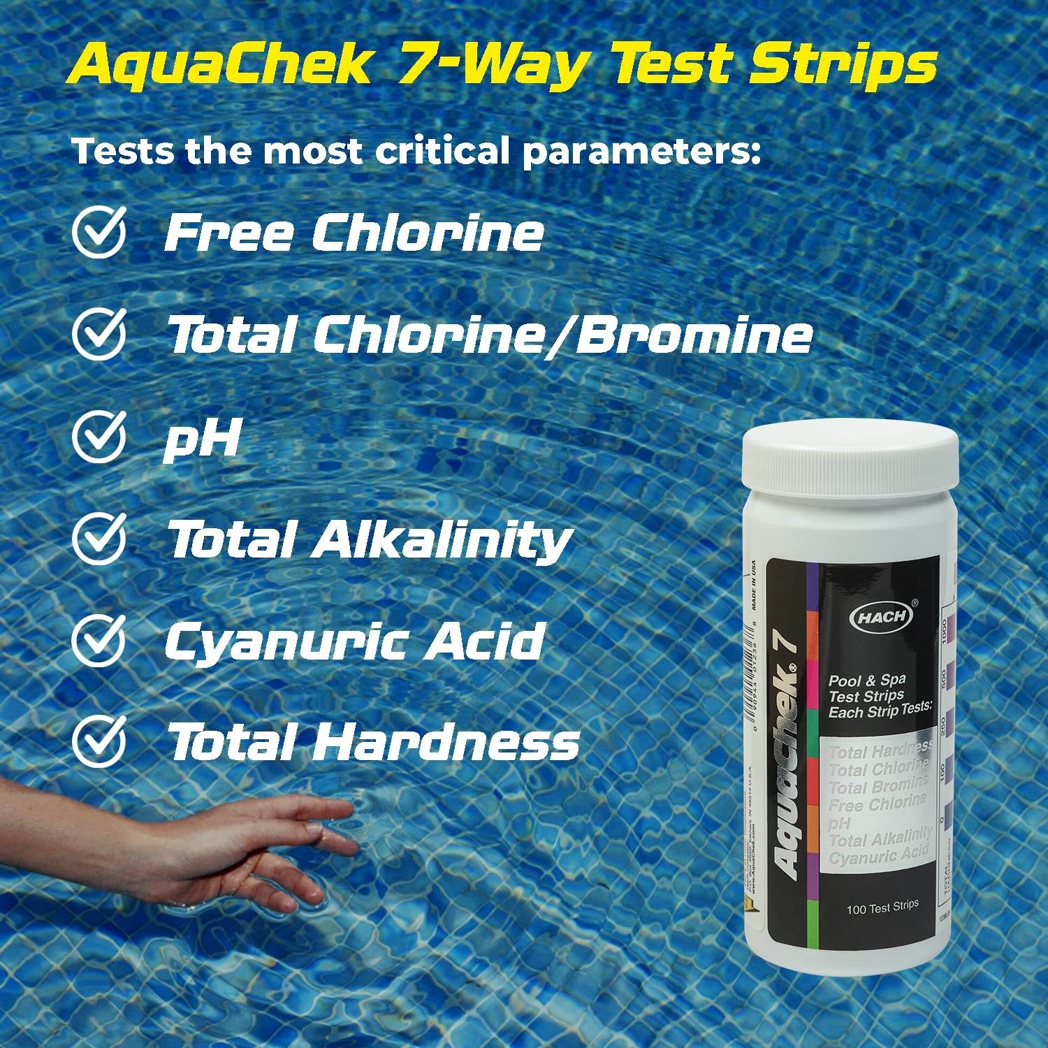 AquaChek Pro Silver Swinmming Pool Test Strips - Getlegitdeals