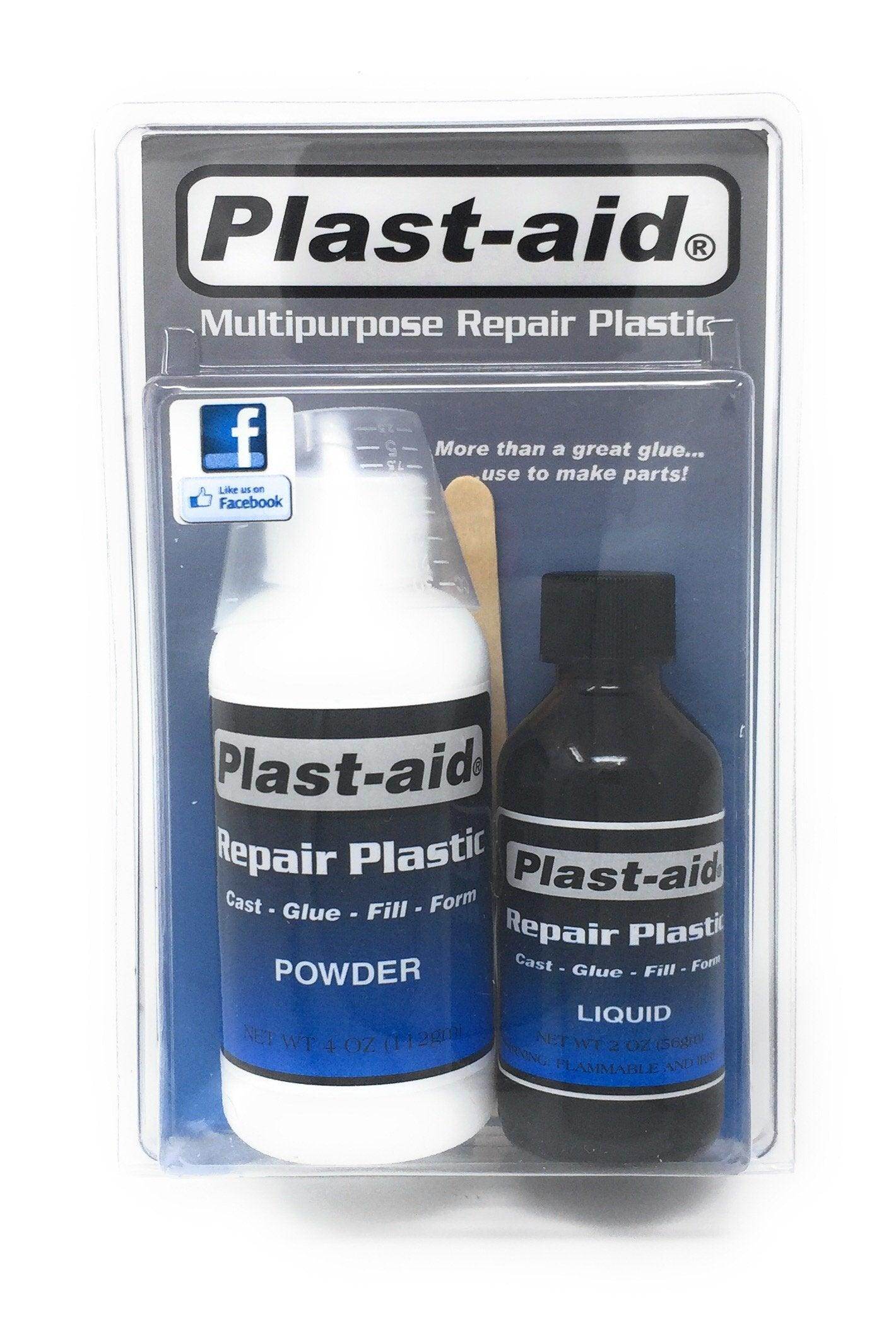 Plast-aid Multipurpose Repair Plastic - 6 oz Kit - Getlegitdeals