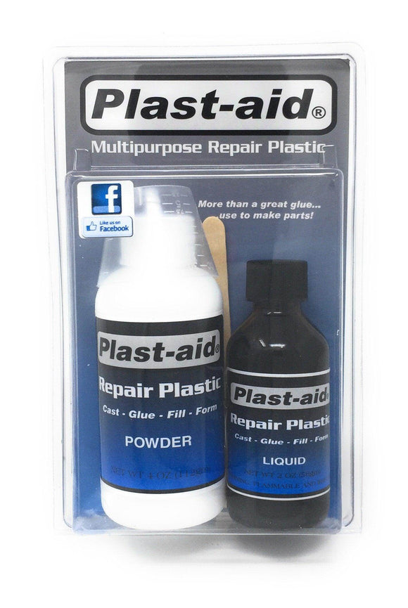 Plast-aid Multipurpose Repair Plastic - 6 oz Kit - Getlegitdeals