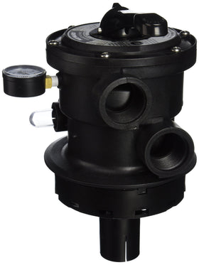Hayward Pro Series Vari-Flo Top-Mount Control Valve, Black