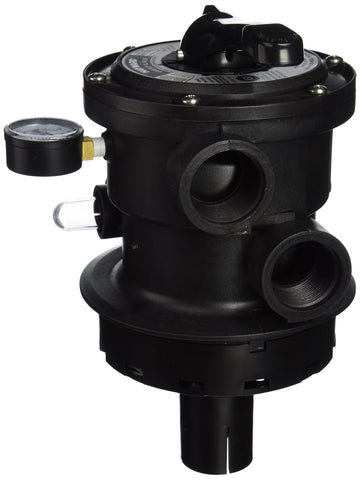 Hayward Pro Series Vari-Flo Top-Mount Control Valve, Black