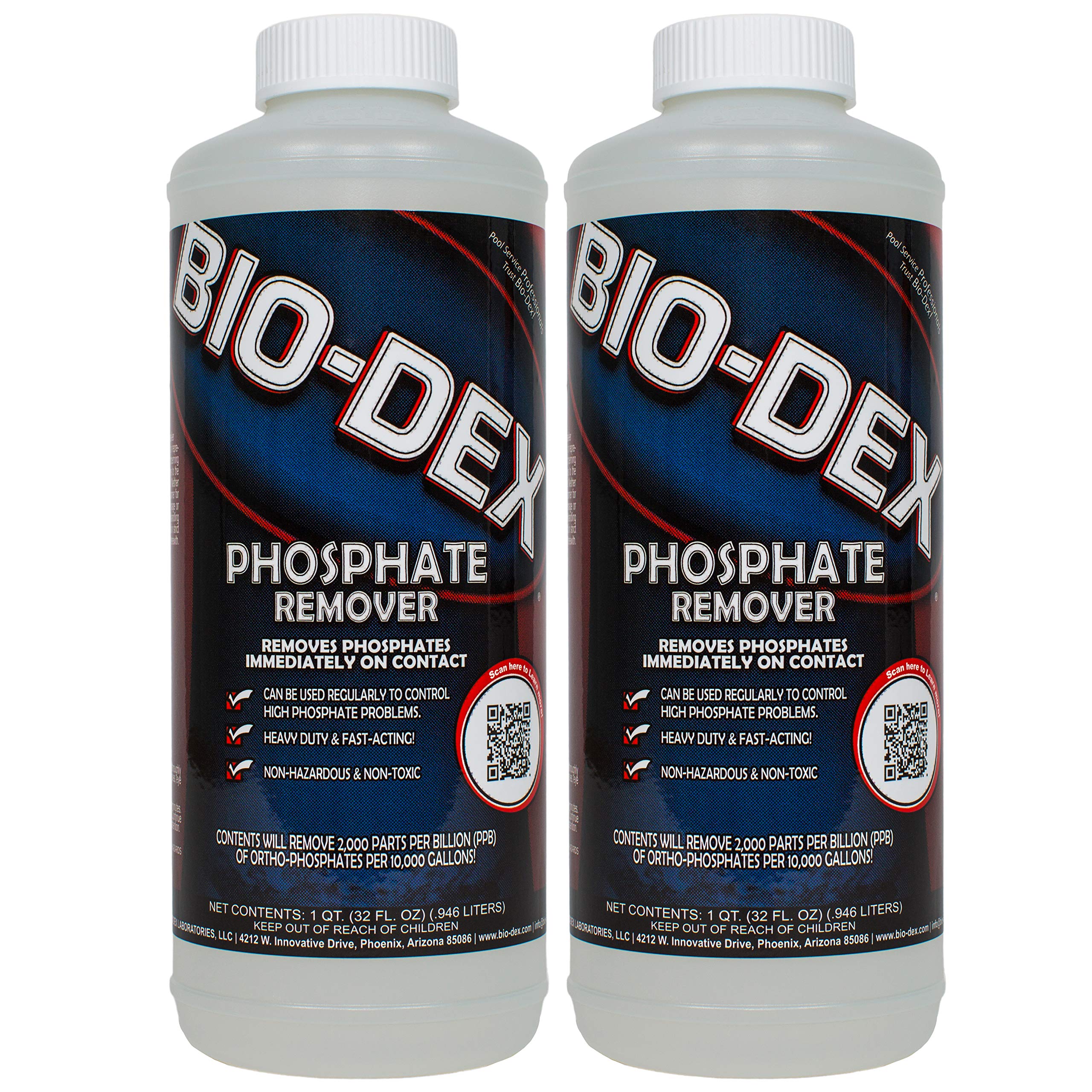 Bio-Dex Phosphate Remover (1 qt) (2 Pack)